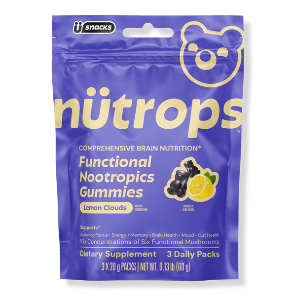 Grüns Nütrops Functional Nootropics Mushroom Gummies Supplement #1