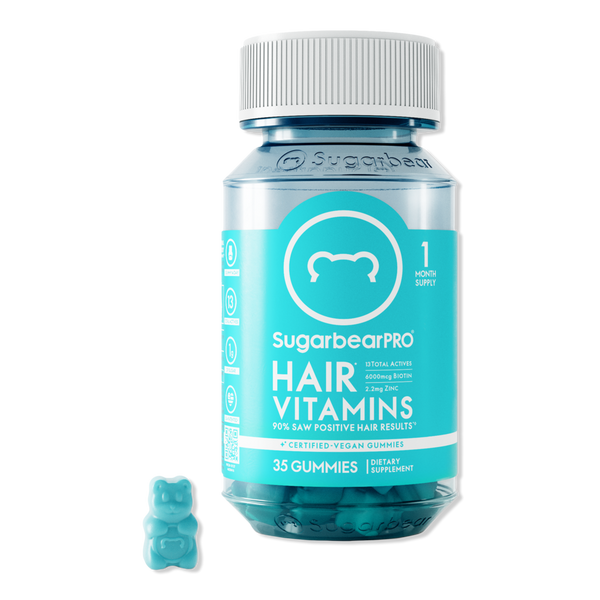Sugarbear Hair Vitamin Vegan Kosher Gummy Multivitamin + Extra Strength Biotin #1