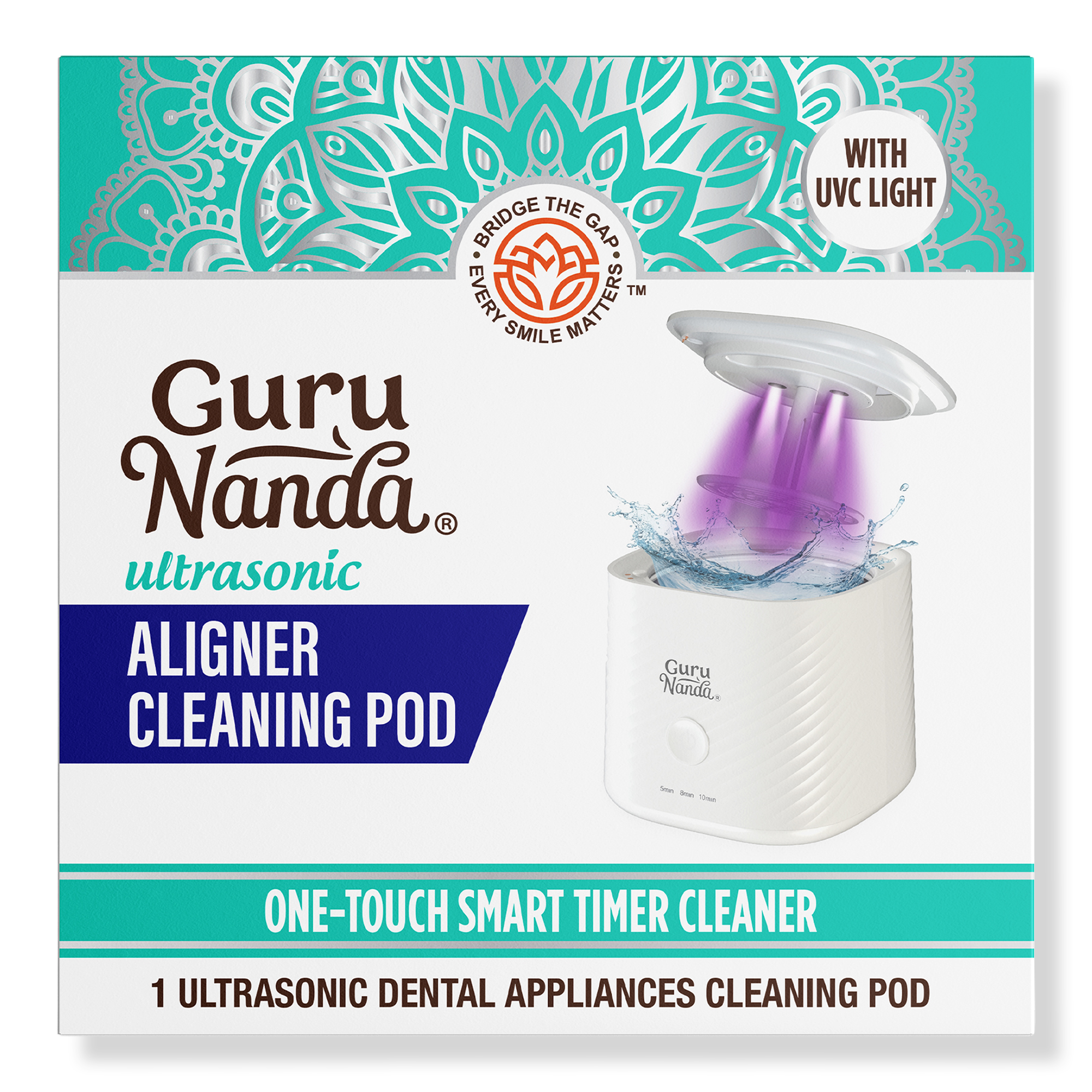 GuruNanda Ultrasonic Aligner Cleaning Pod #1