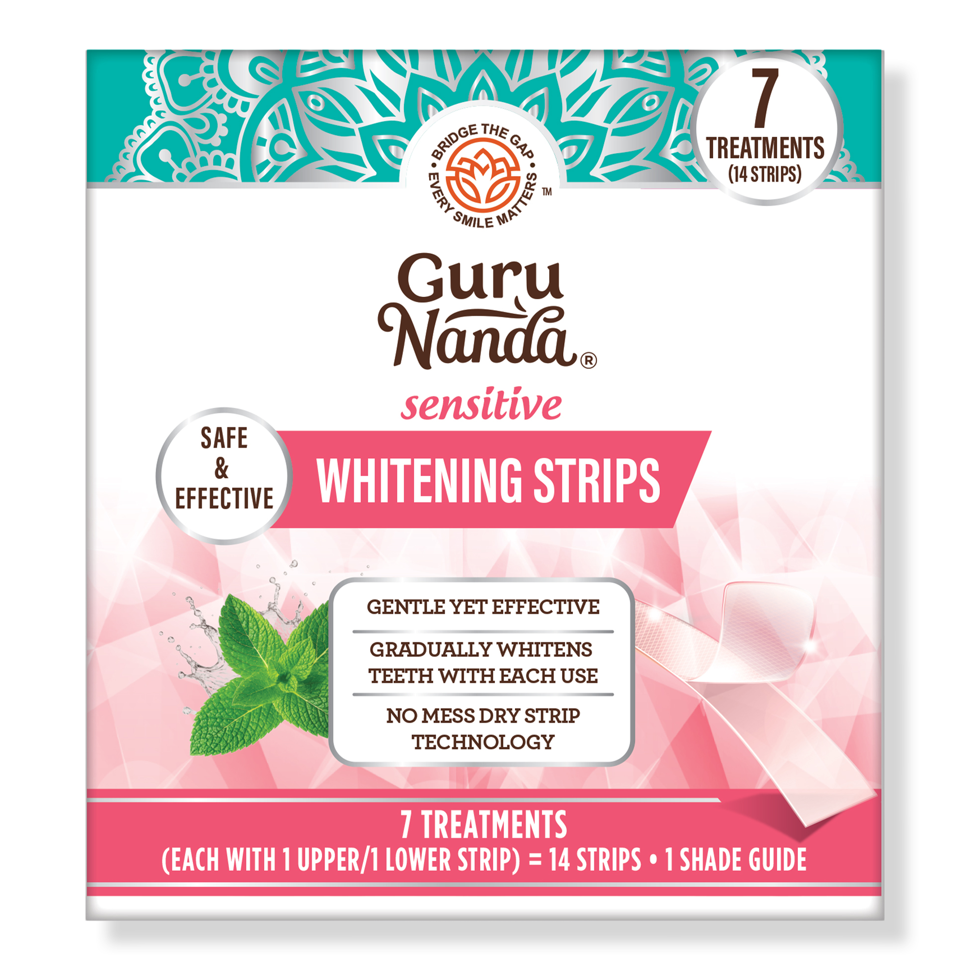 GuruNanda Sensitive Whitening Strips #1
