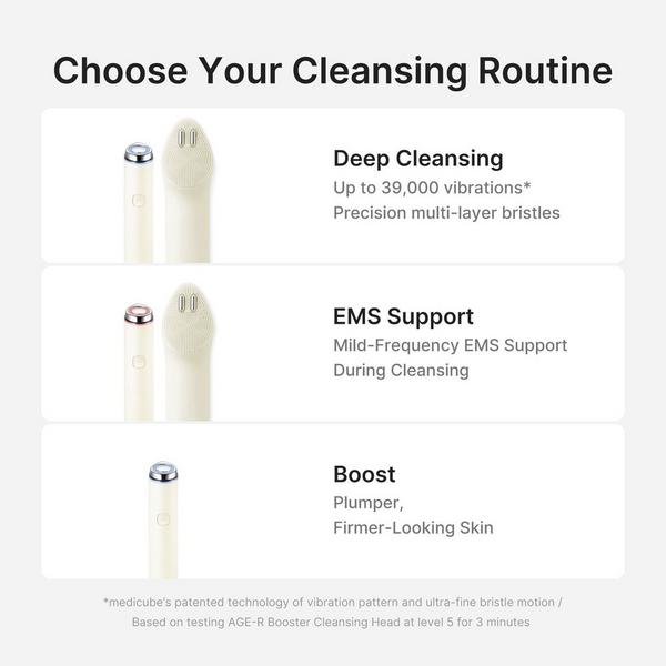 medicube Booster Pro Mini Plus Facial Cleansing Device Head #6