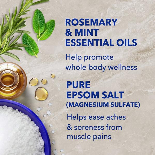 Dr Teal's Epsom Salt Magnesium Soak, Wellness Therapy with Rosemary & Mint #5