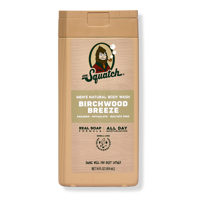 Dr. Squatch - Birchwood Breeze Men's Natural Body Wash | Ulta Beauty