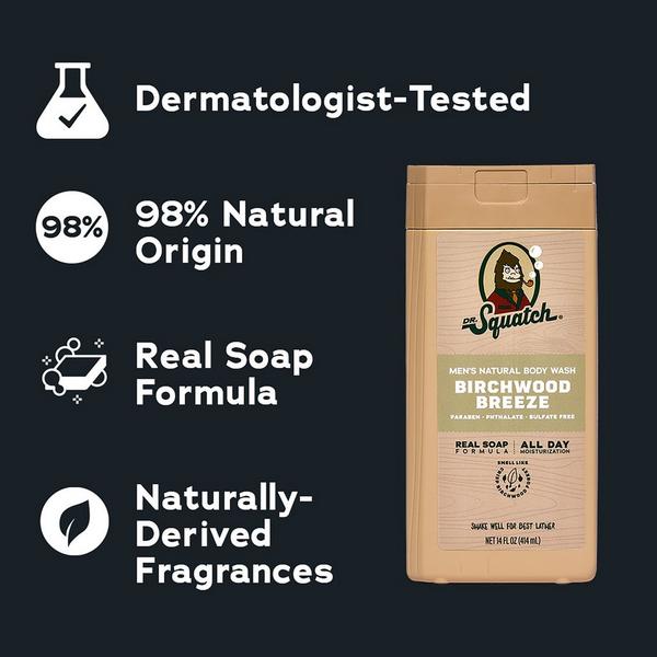 Dr. Squatch Men's Natural Body Wash #4