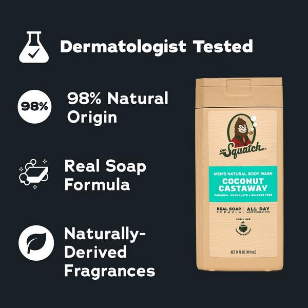 Dr. Squatch Men's Natural Body Wash #4