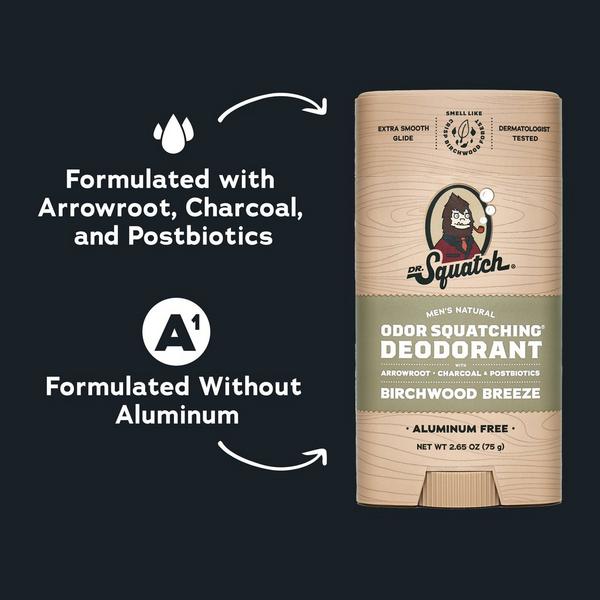 Dr. Squatch Men's Natural Odor Squatching Deodorant #5