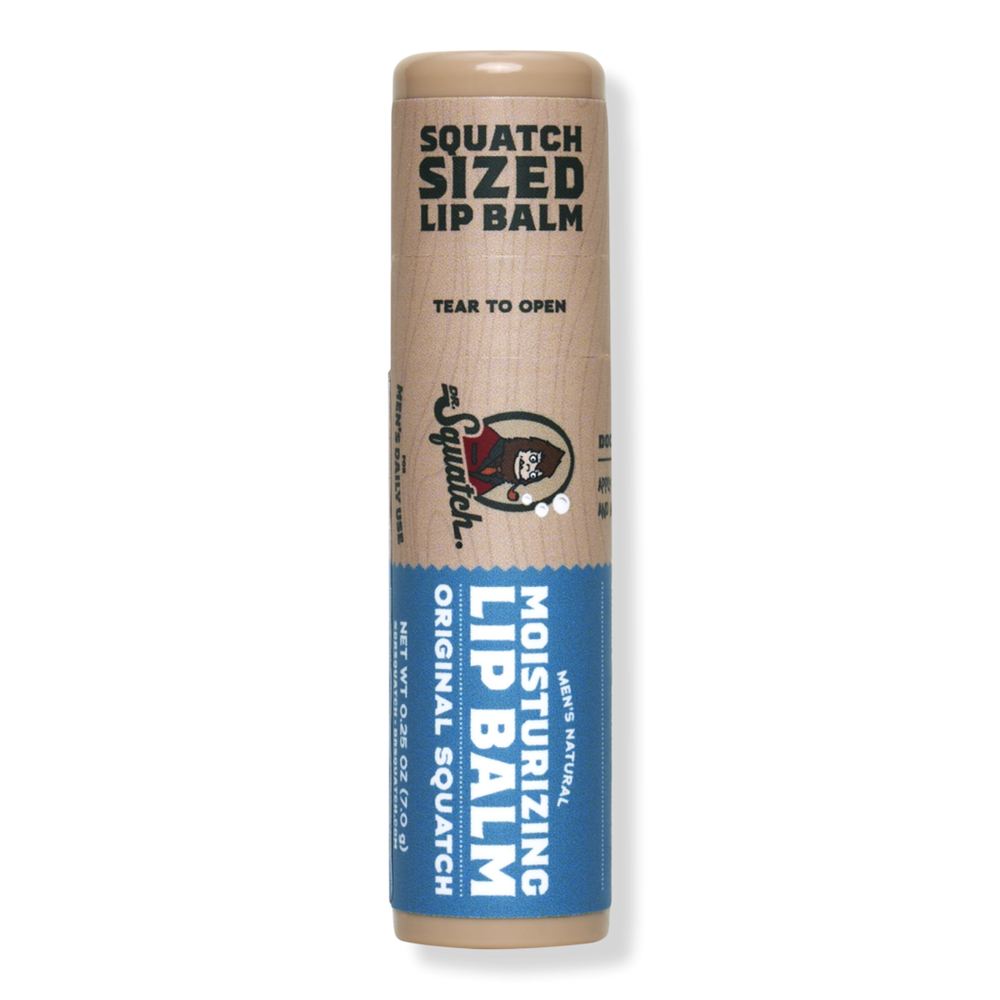Dr. Squatch Men's Natural Moisturizing Lip Balm - Original Mint