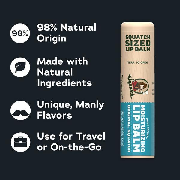 Dr. Squatch Men's Natural Moisturizing Lip Balm #4
