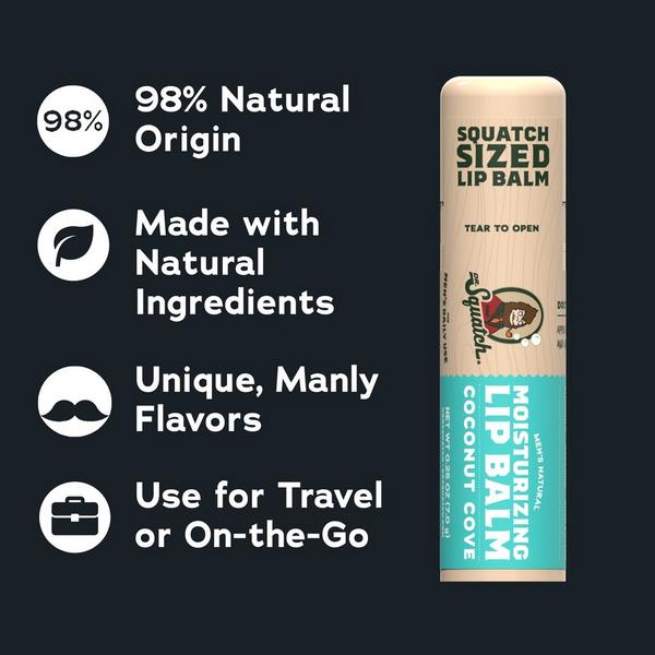 Dr. Squatch Men's Natural Moisturizing Lip Balm #4