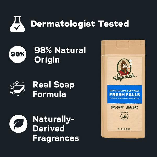Dr. Squatch Men's Natural Body Wash #4