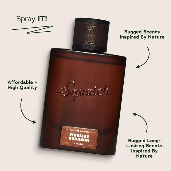 Dr. Squatch Fireside Bourbon Natural Cologne #6