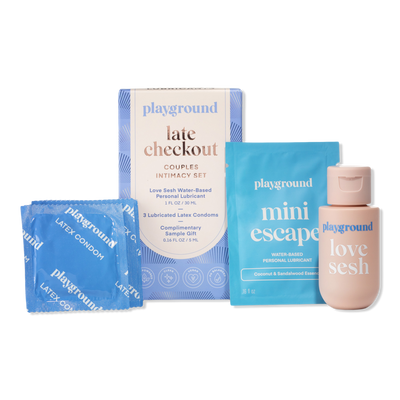 Playground Free Late Check-Out Kit with $45 Playground purchase