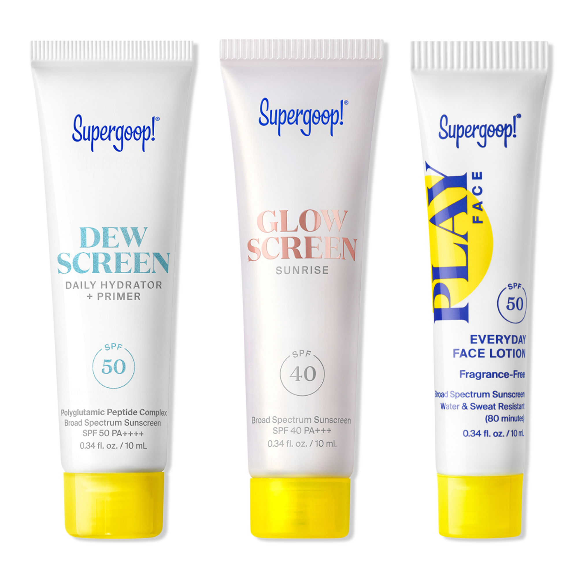 Supergoop! Free 3 Piece gift with $35 brand purchase #1
