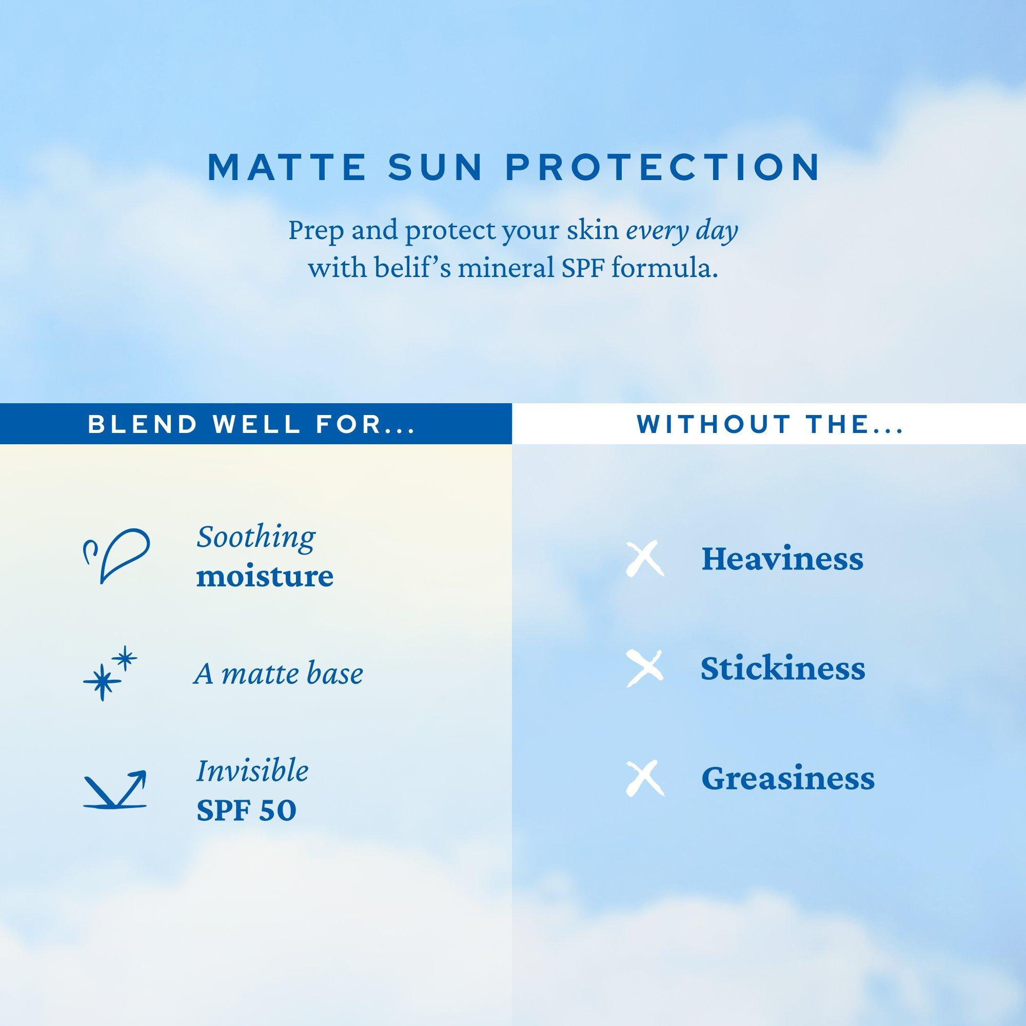 Ежедневный минеральный солнцезащитный крем belif Dew Guard SPF 50 — фото 8