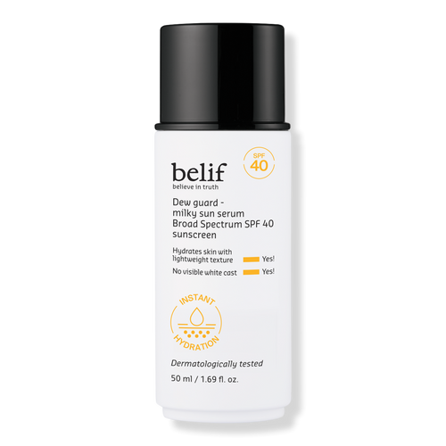 BELIF Dew Guard Milky Sun Serum Hydrating Sunscreen SPF 40