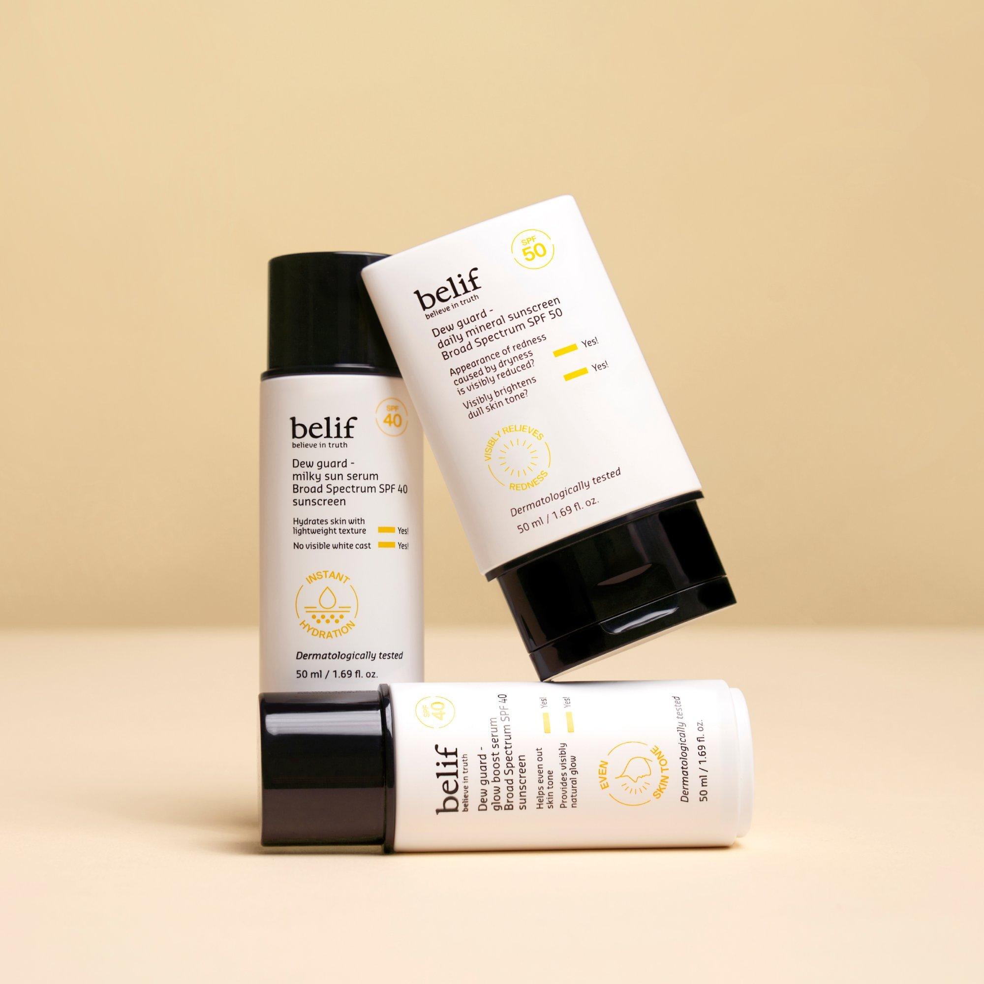 Увлажняющая солнцезащитная сыворотка belif Dew Guard Milky Sun SPF 40 — фото 7