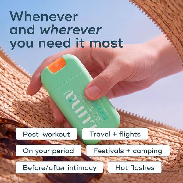 Luna Daily The Everywhere Spray-To-Wipe pH-Balancing Body Cleansing Spray #4