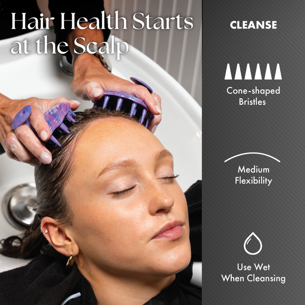 Olivia Garden Scalp Diva Cleanse Brush #3