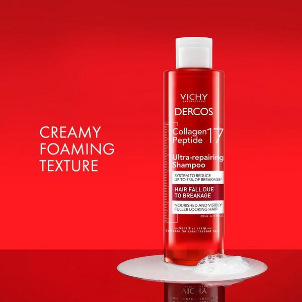 Vichy Dercos Collagen Peptide 17 Ultra Repairing Shampoo #3