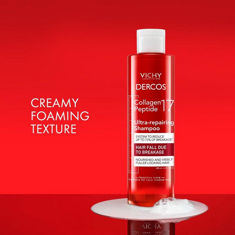 Vichy - 6.76 oz Dercos Collagen Peptide 17 Ultra Repairing Shampoo