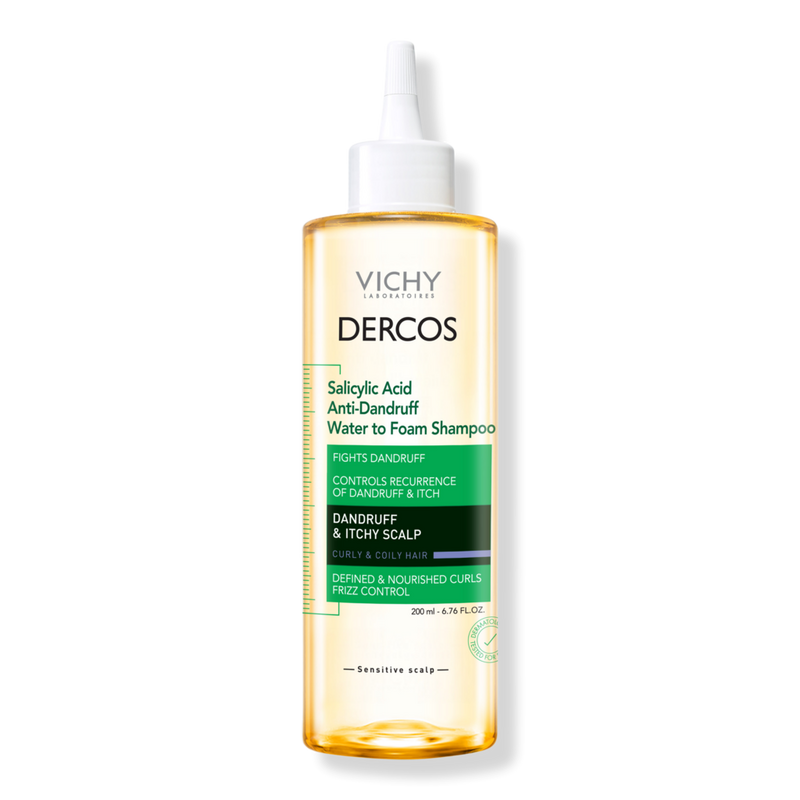 一撃 花粉シャンプー & CLASSY ACID SHAMPOO DA ハイドロ Vichy - Dercos Salicylic Acid Anti-Dandruff Water to Foam Shampoo