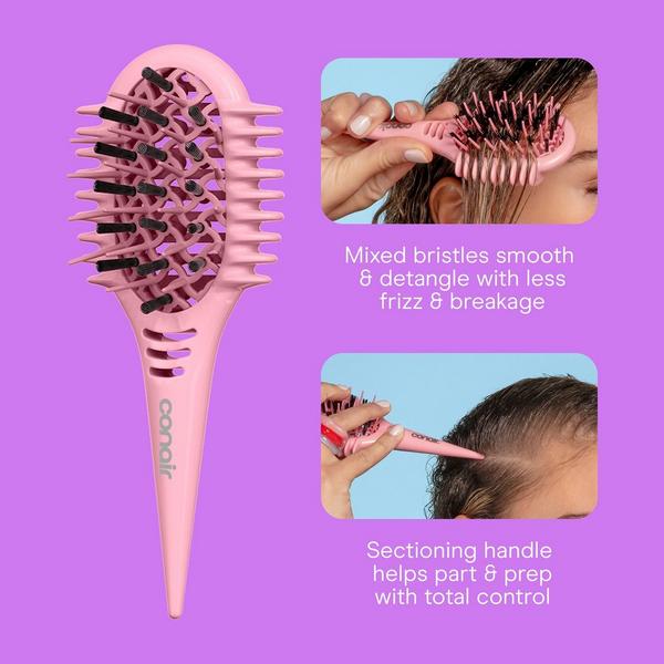 Conair Curl Define Pro Detangler Hair Brush For Tight Curls #4