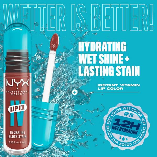 NYX Professional Makeup Lip IV Hydrating Gloss Stain #4