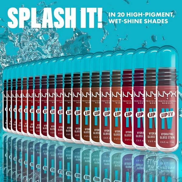 NYX Professional Makeup Lip IV Hydrating Gloss Stain #8