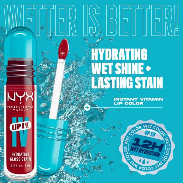NYX Professional Makeup Lip IV Hydrating Gloss Stain #4