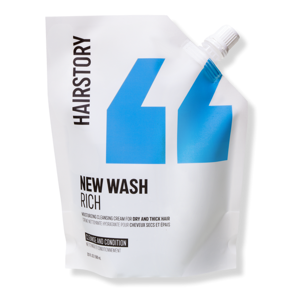 Hairstory New Wash Rich Cleansing & Conditioning Cream For Thick, Coarse and Curly Hair #1