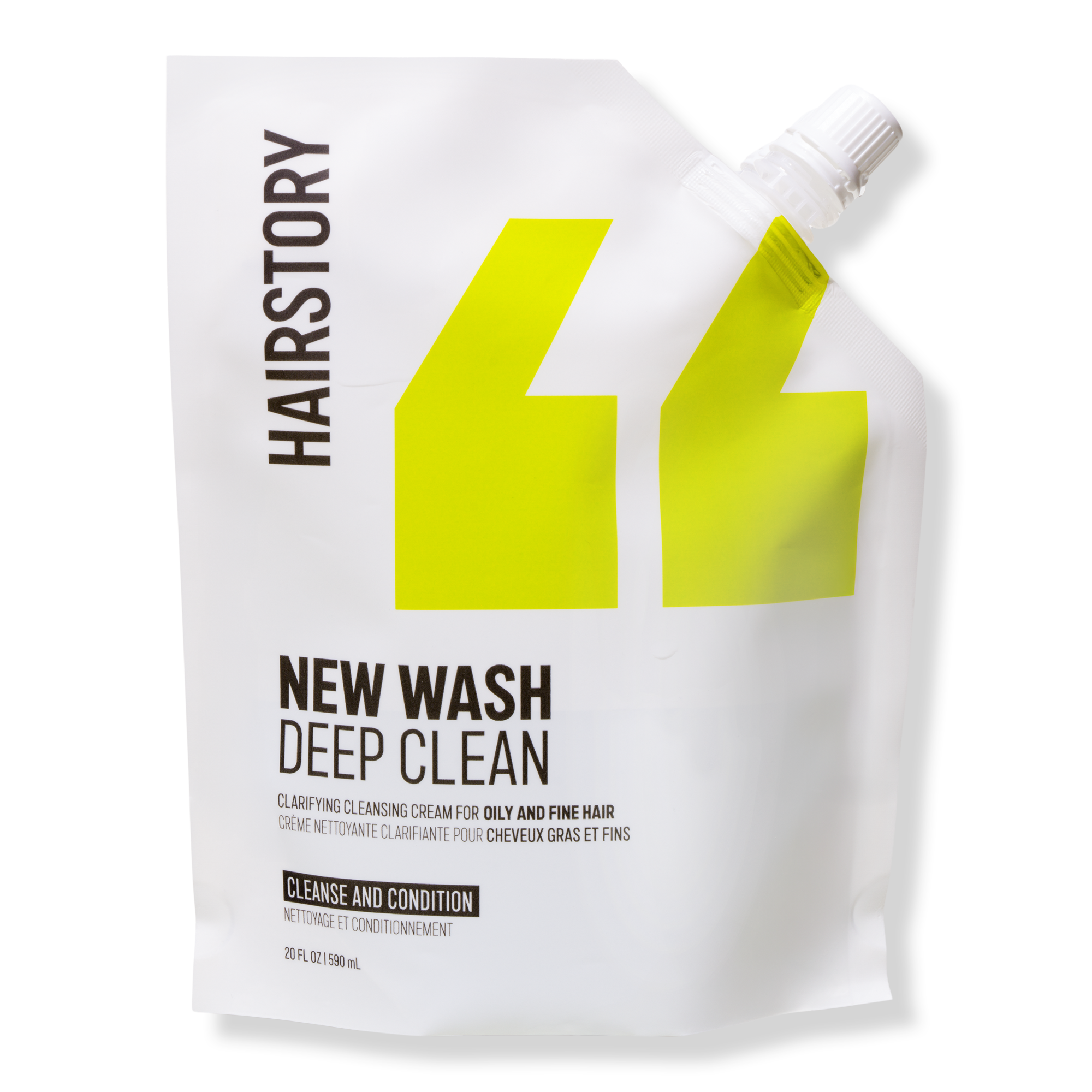Hairstory New Wash Deep Clean Cleansing & Conditioning Cream For Oily and Fine Hair #1