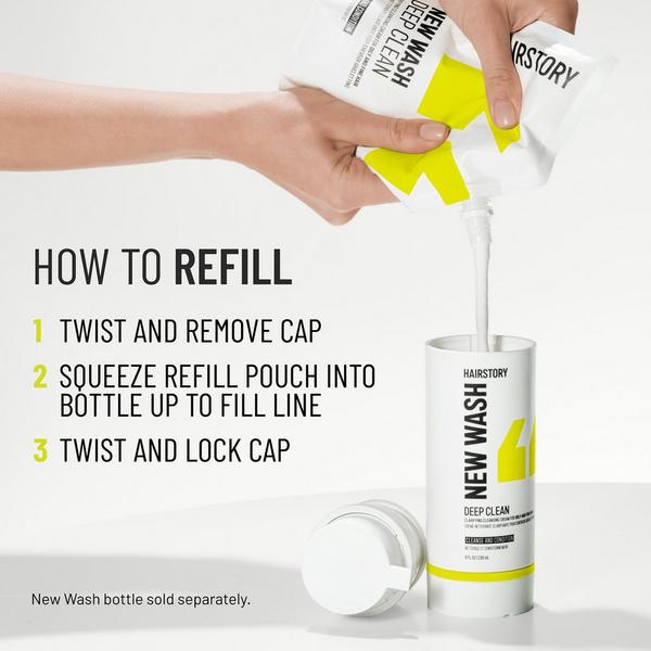 Hairstory New Wash Deep Clean Cleansing & Conditioning Cream For Oily and Fine Hair #7