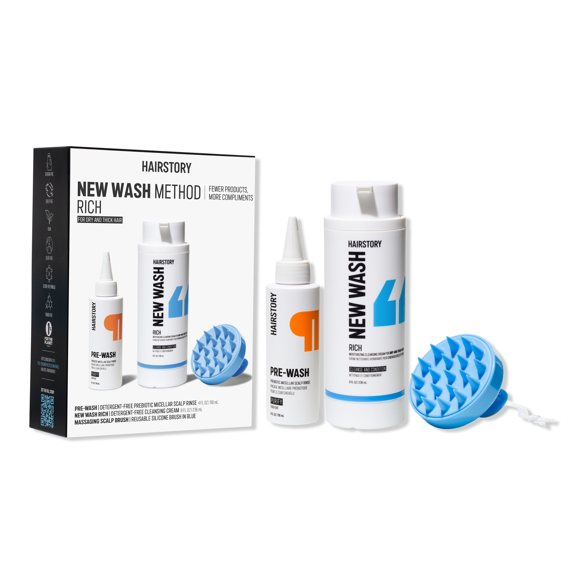 New Wash Method Rich Cleansing & Conditioning Kit