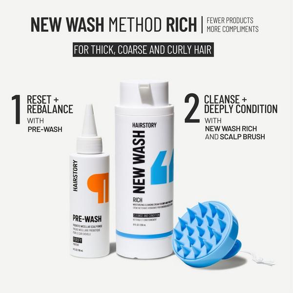 Hairstory New Wash Method Rich Cleansing & Conditioning Kit #5
