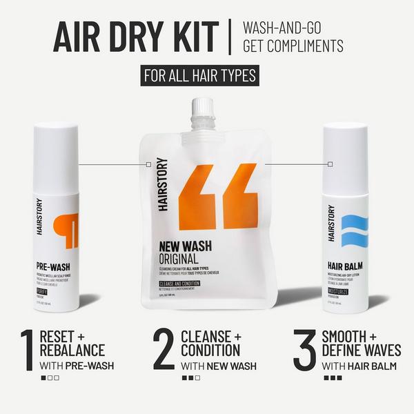 Hairstory Air Dry Kit #5