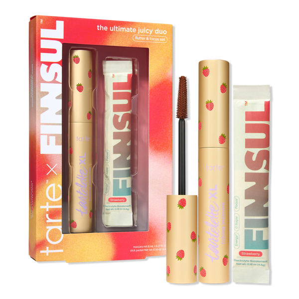 Tarte tarte X FINNSUL The Ultimate Juicy Duo Flutter & Focus Set with Brown XL Tubing Mascara #1
