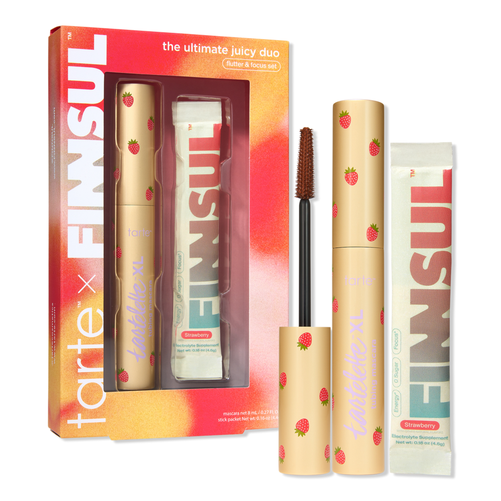 Tarte X Finnsul The Ultimate Juicy Duo Flutter & Focus Set - Lette Xl Tubing Mascara In Multi