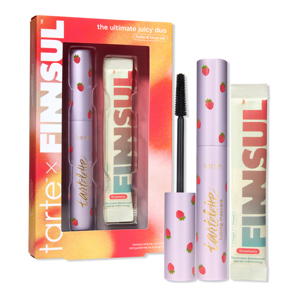 Tarte tarte X FINNSUL The Ultimate Juicy Duo Flutter & Focus Set with Black Tubing Mascara #1