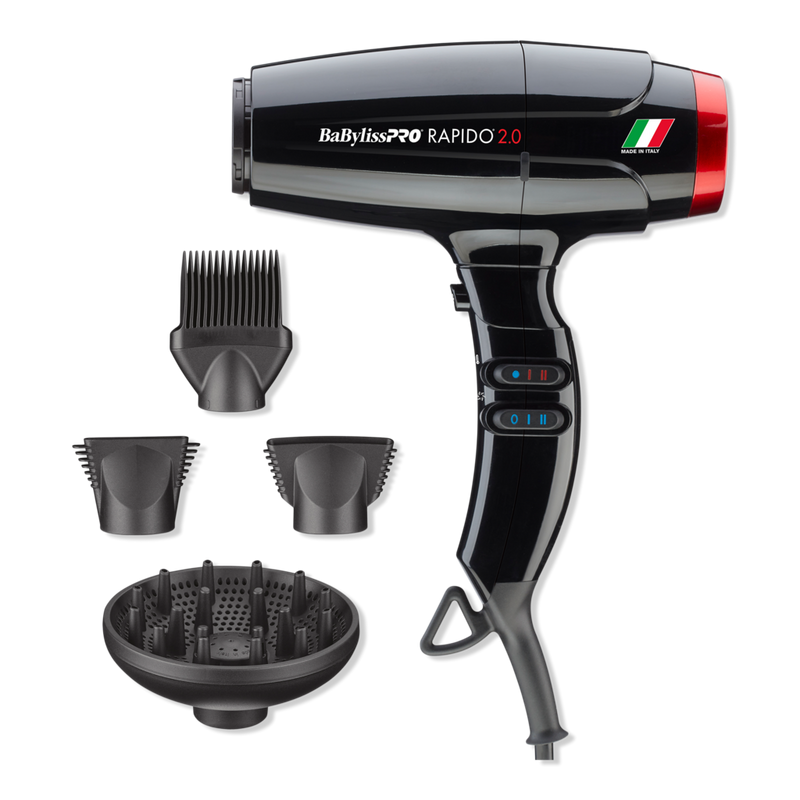 BaBylissPRO - Rapido 2.0 Professional High-Performance Ionic Dryer