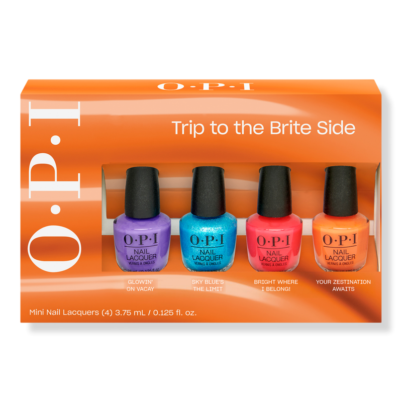 OPI - Trip to the Brite Side Mini Nail Polish 4 Piece Kit | Ulta