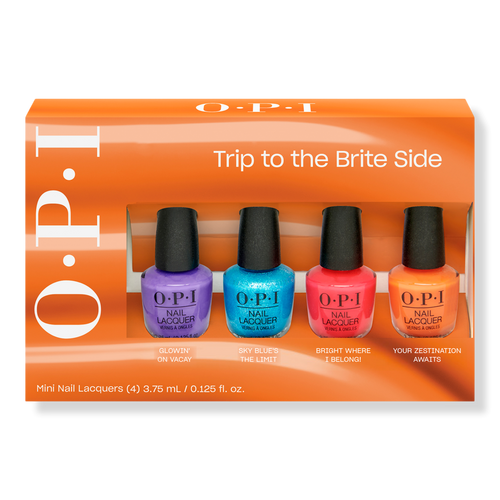 OPI - Trip to the Brite Side Mini Nail Polish 4 Piece Kit | Ulta