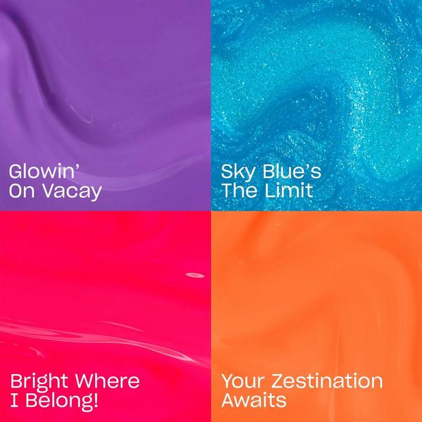 OPI Trip to the Brite Side Mini Nail Polish 4 Piece Kit #2