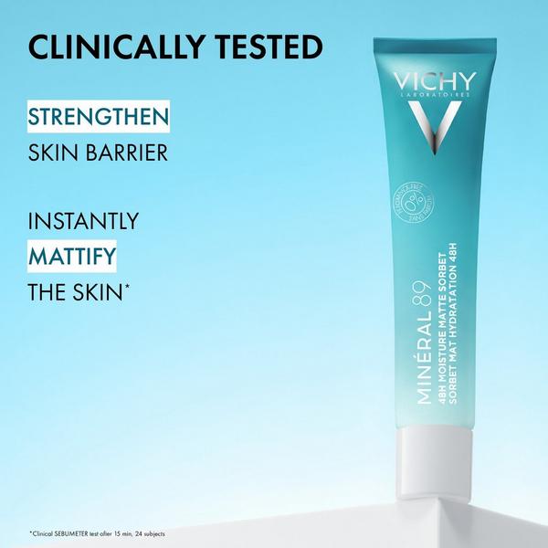 Vichy Mineral 89 48H Moisture Matte Sorbet #2