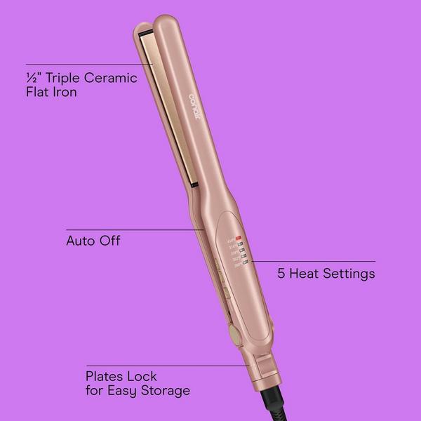 Conair 1/2" Triple Ceramic Flat Iron #3