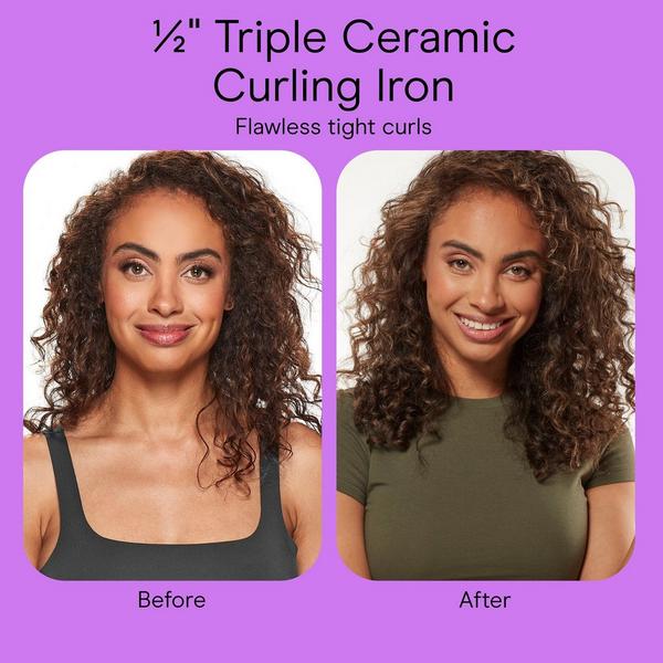 Conair Triple Ceramic Curling Iron #5