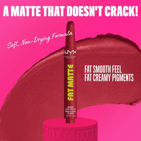 NYX Professional Makeup Fat Matte Lipstick #3
