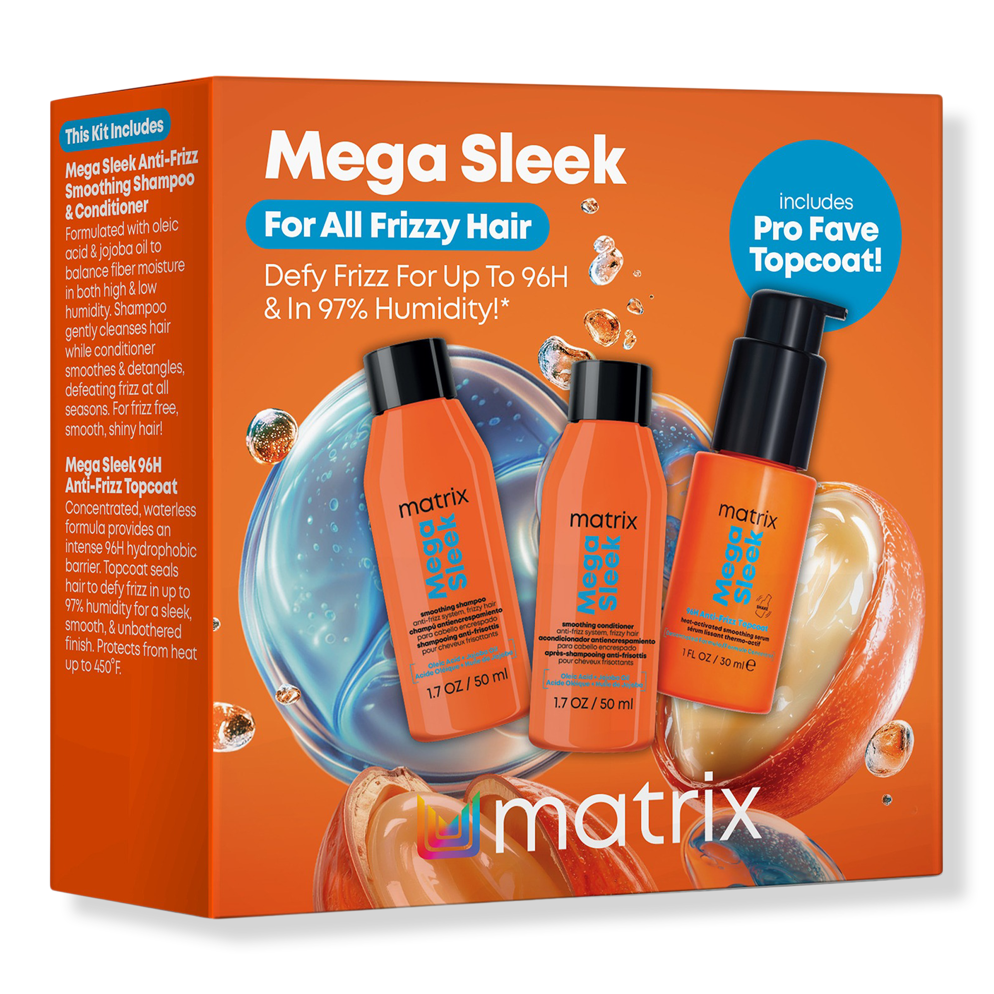 Matrix Mega Sleek Mini Trial Kit #1