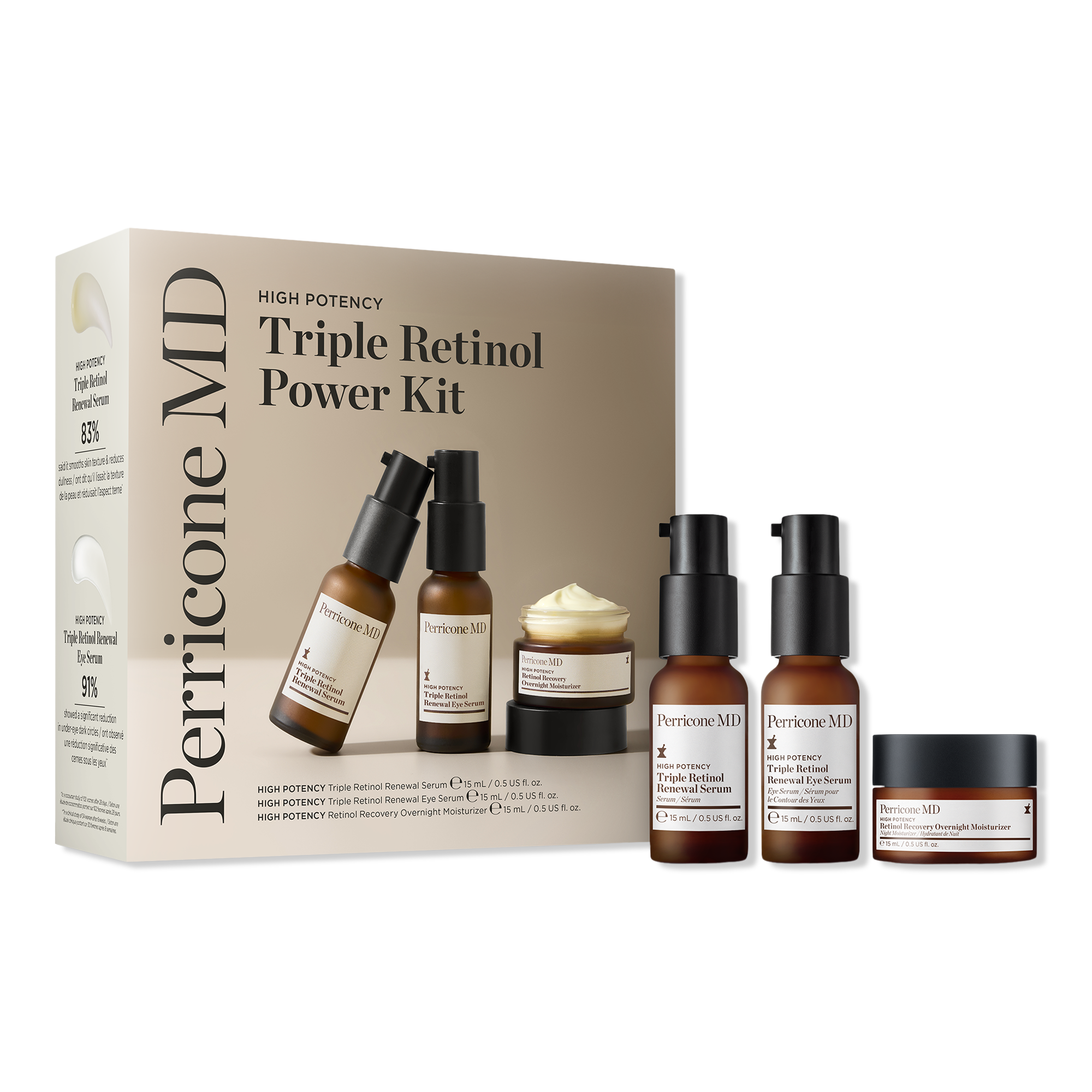 Perricone MD High Potency Triple Retinol Power Kit #1