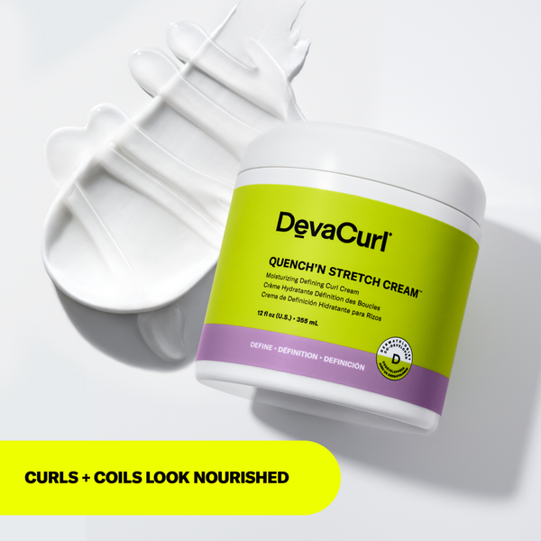 DevaCurl QUENCH’N STRETCH CREAM Moisturizing Defining Curl Cream #2