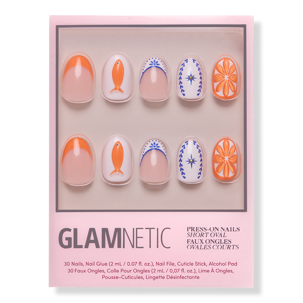 Glamnetic Citrus Coast Press-On Nails #1